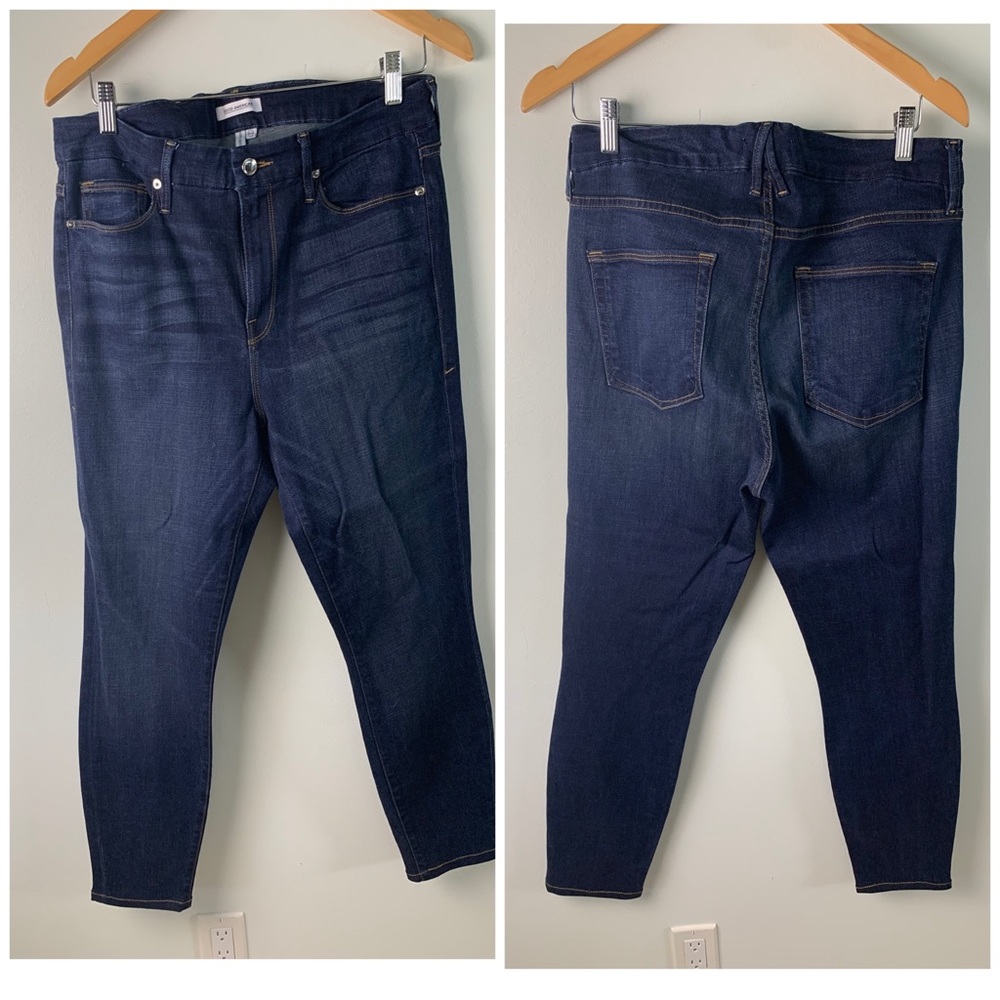 Good American Dark Blue Skinny Jeans